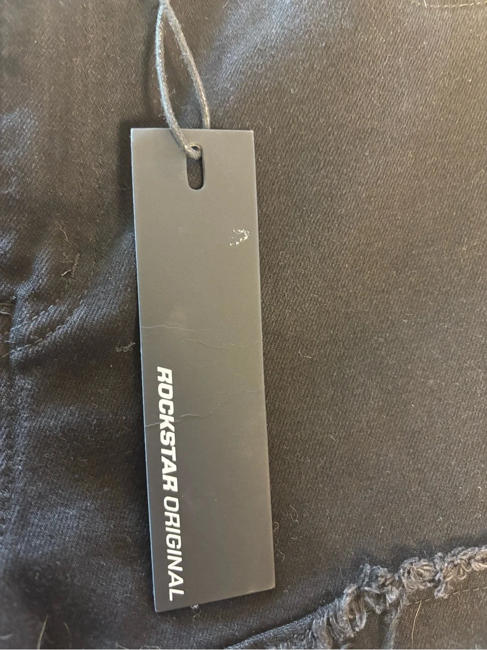 Rockstar Original Black Button-Front Jeans